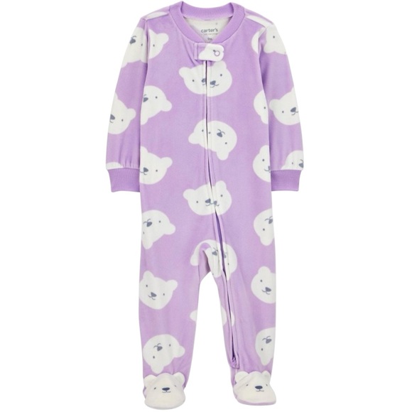 Just One You By Carters Other - Carter’s Just One You Polar Bear Footed Sleeper w/ 2 Way Zip 3 Months